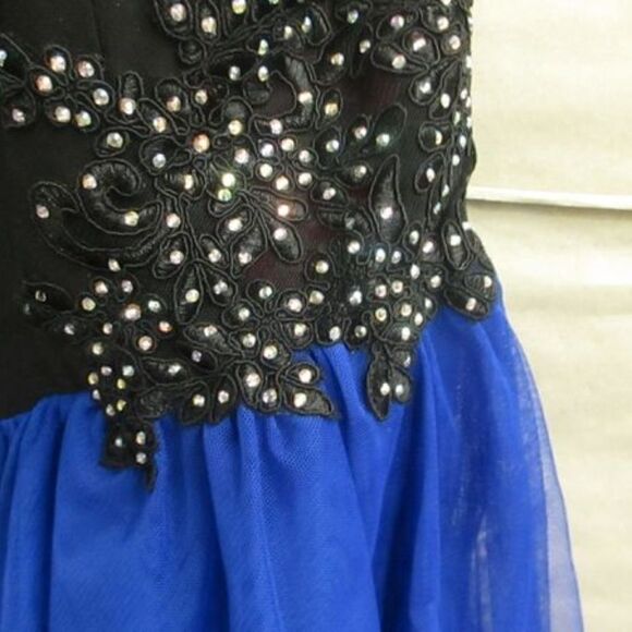 Party/Formal Gown Dress Size 11 NWT Blondie Nites Mardi Gras - Picture 4 of 8